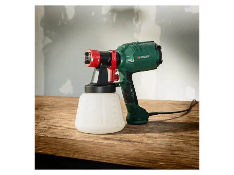 PARKSIDE® Pistolet à peinture HVLP PFS 450 B1. 450 W