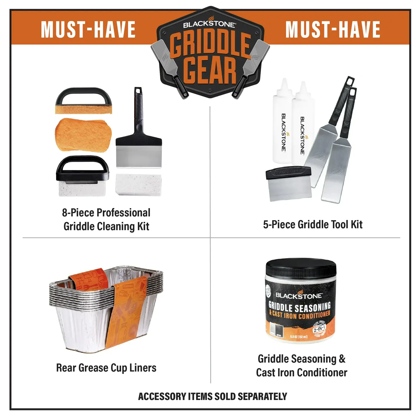 Blackstone 4-Burner 36" Propane Outdoor Griddle with Air Fryer and Hood