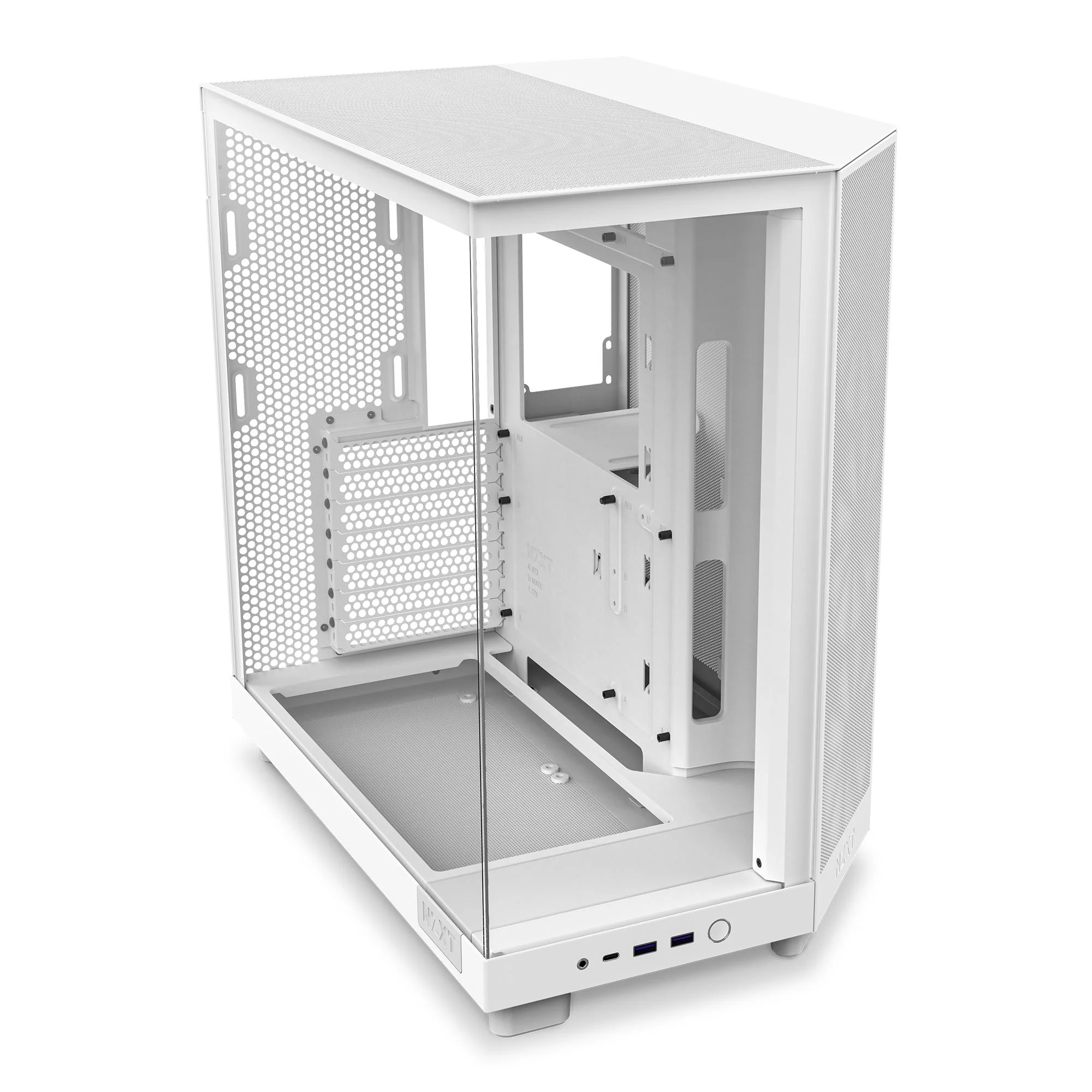 NZXT H series H6 Flow Tårn ATX - Hvid