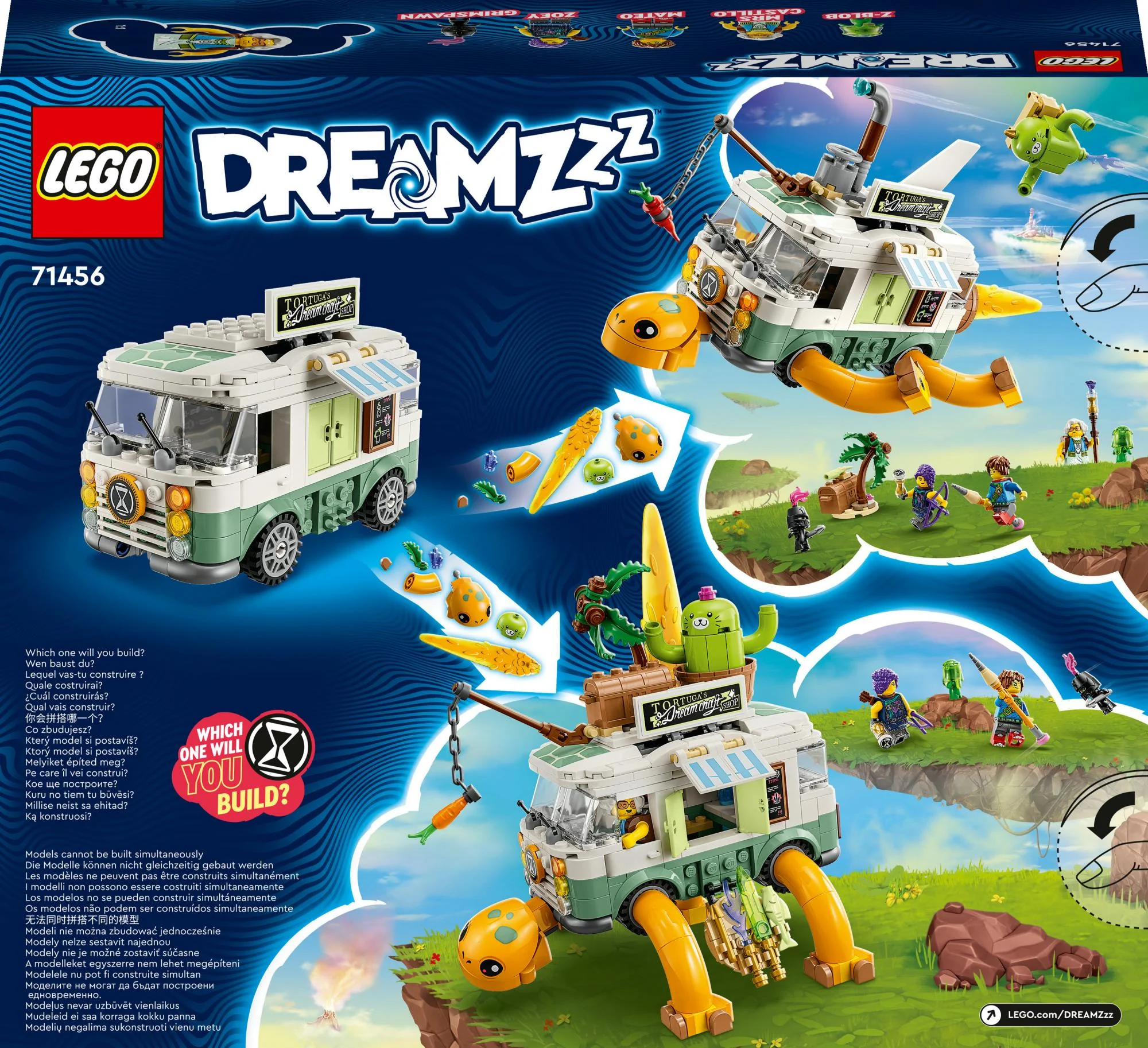 LEGO 71456 DREAMZzz Mrs. Castillo's Turtle Bus