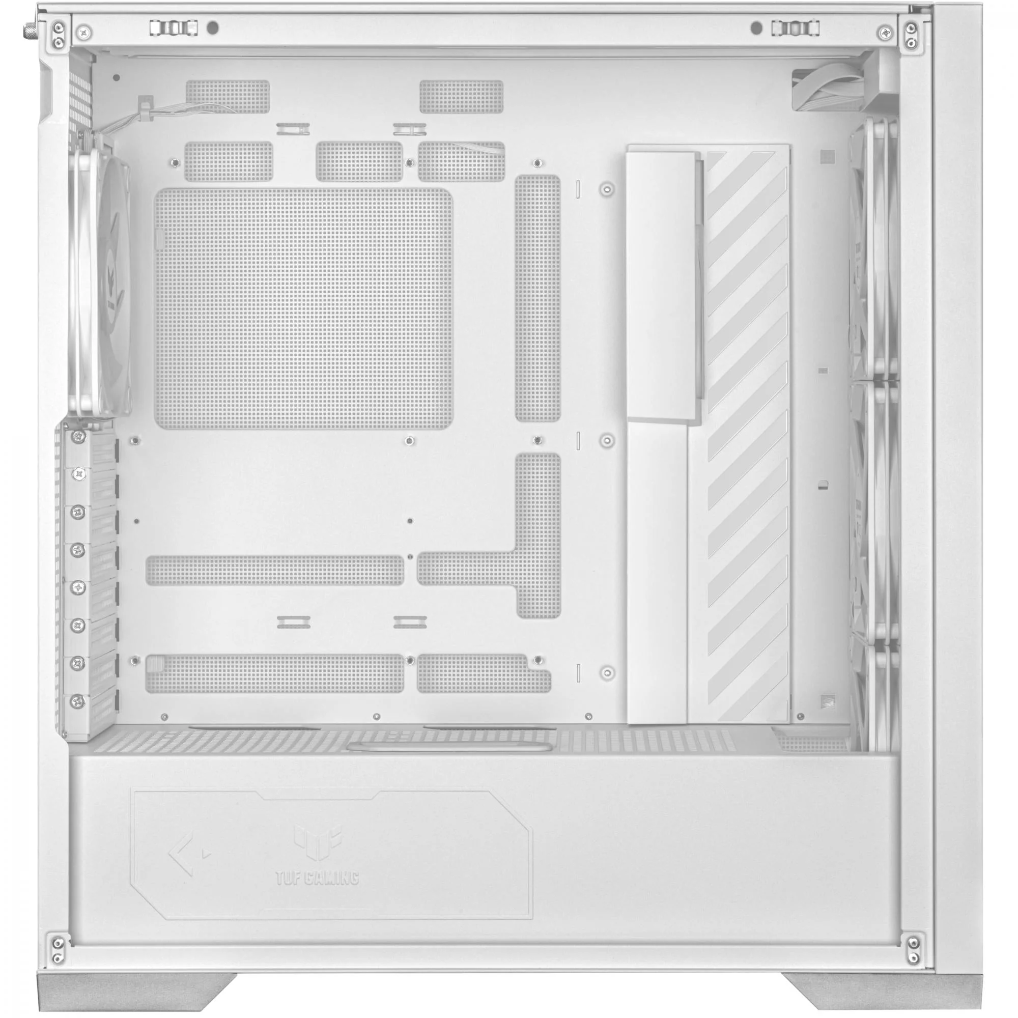 ASUS TUF Gaming GT302 TG ARGB ATX midi-tower - White