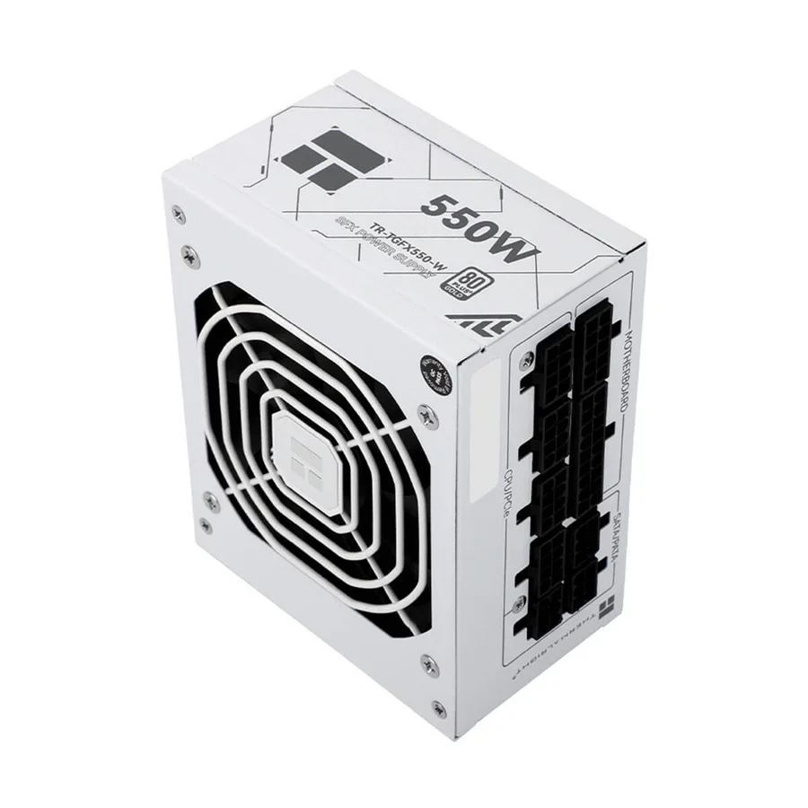 Thermalright TR-TGFX 550W. Hvid. 80+ Gold modular PSU. SFX