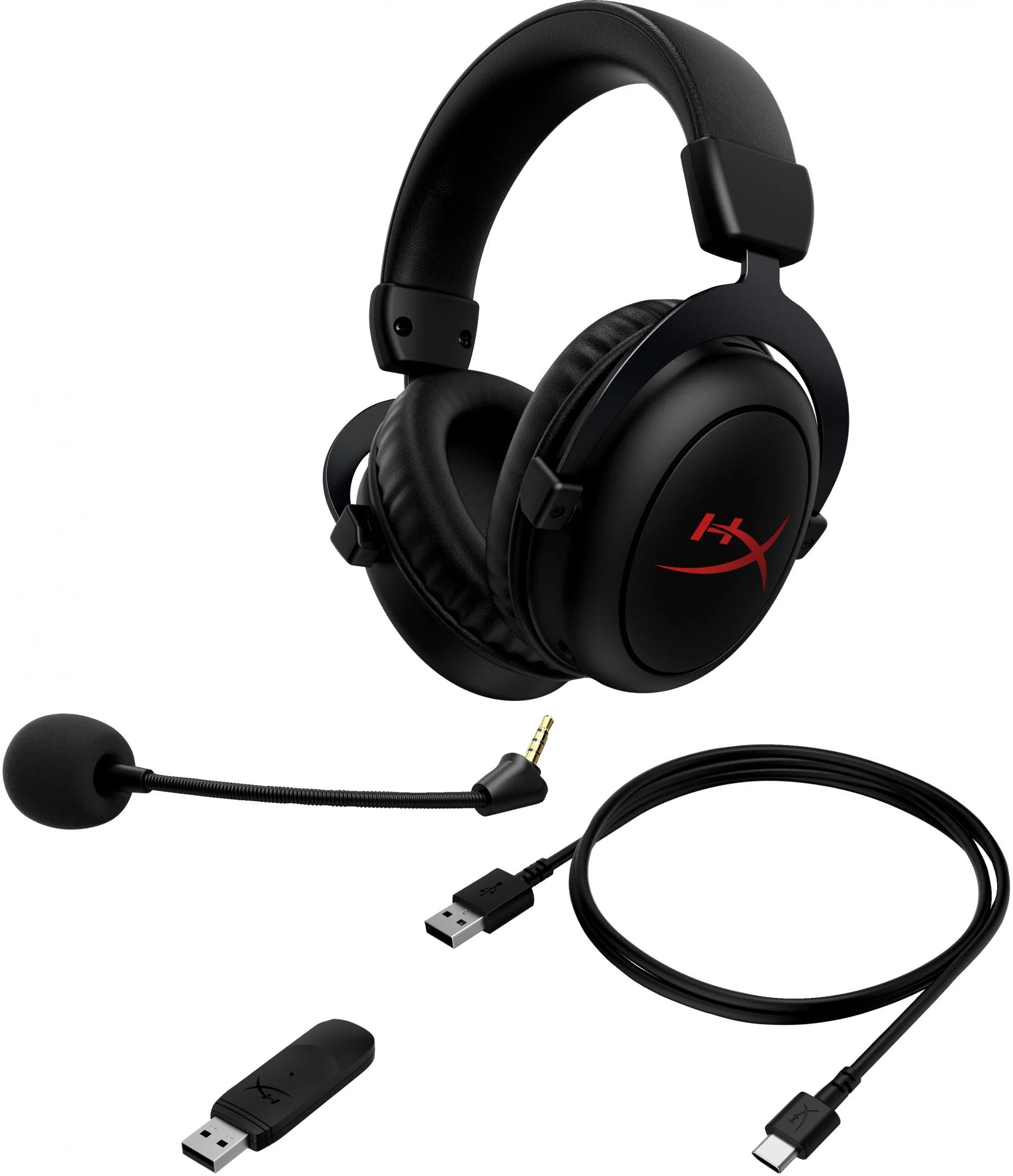 HyperX Cloud II Trådløs Headset Sort