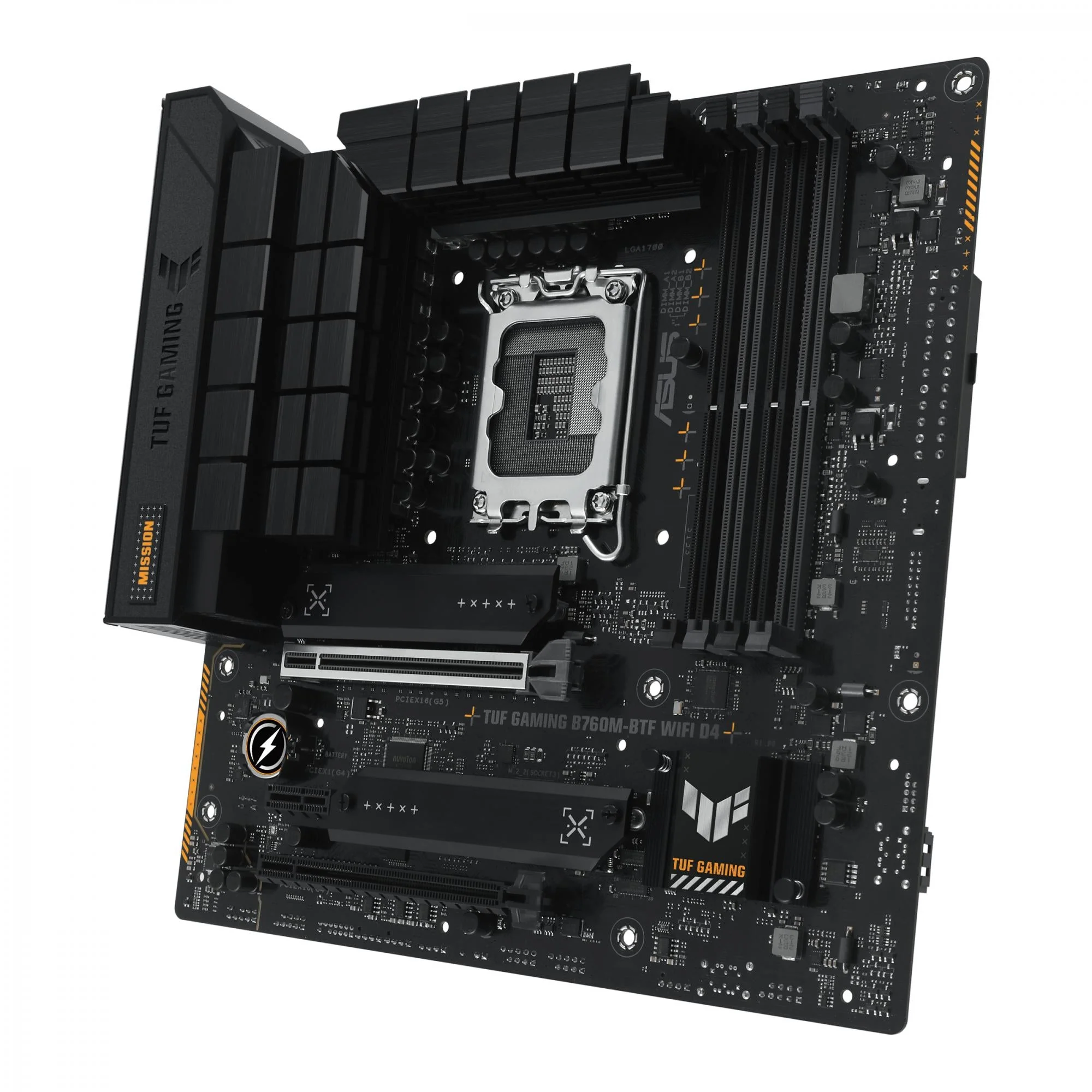 ASUS TUF GAMING B760M-BTF WIFI D4 (mATX. B760. LGA 1700. DDR4)