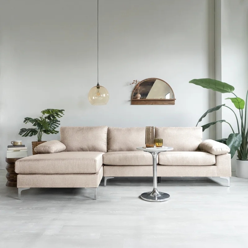 Orlowski 101鈥测€?Wide Left Hand Facing Sofa & Chaise - Online Shop