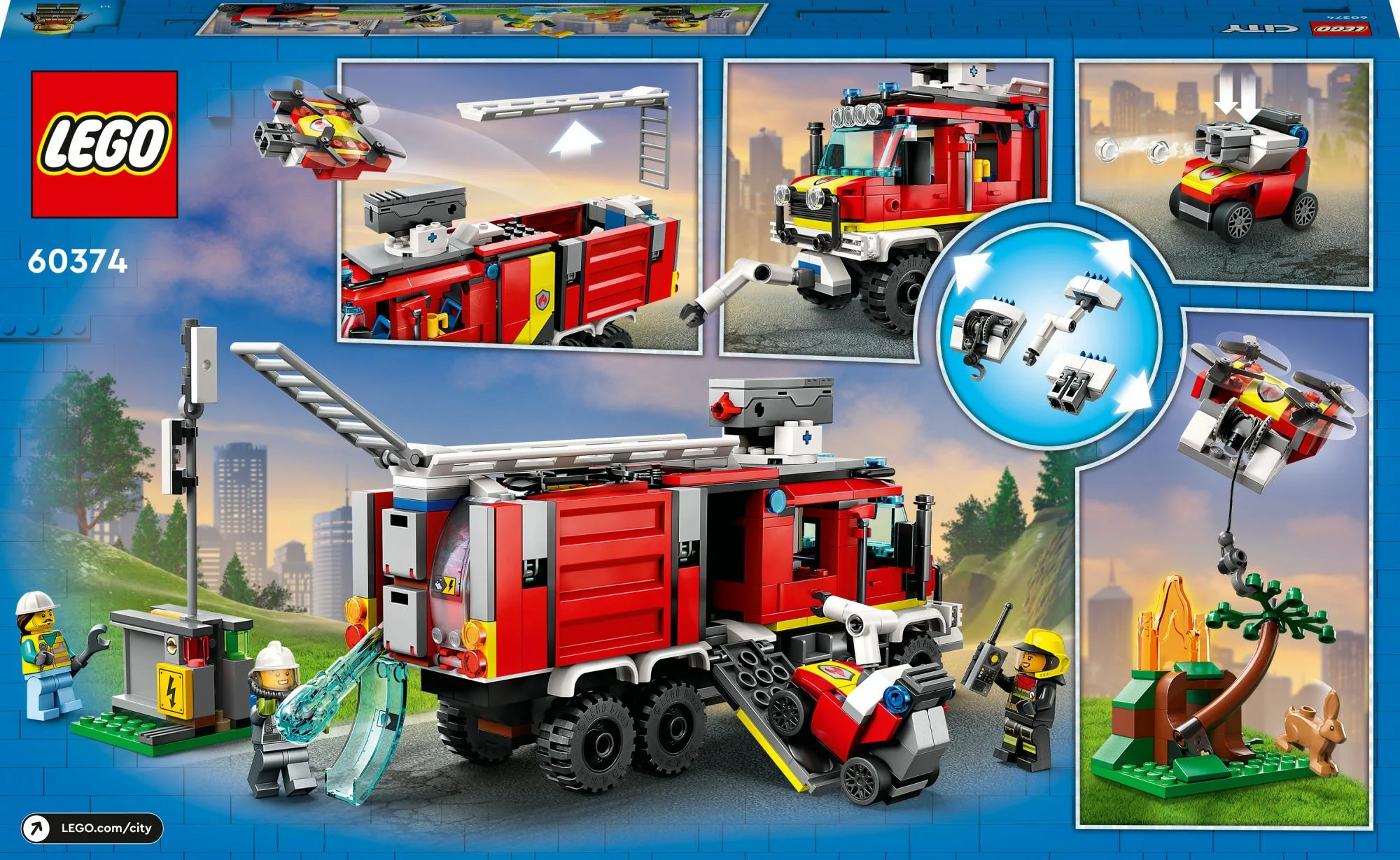 LEGO 60374 City Fire Brigade Command Vehicle