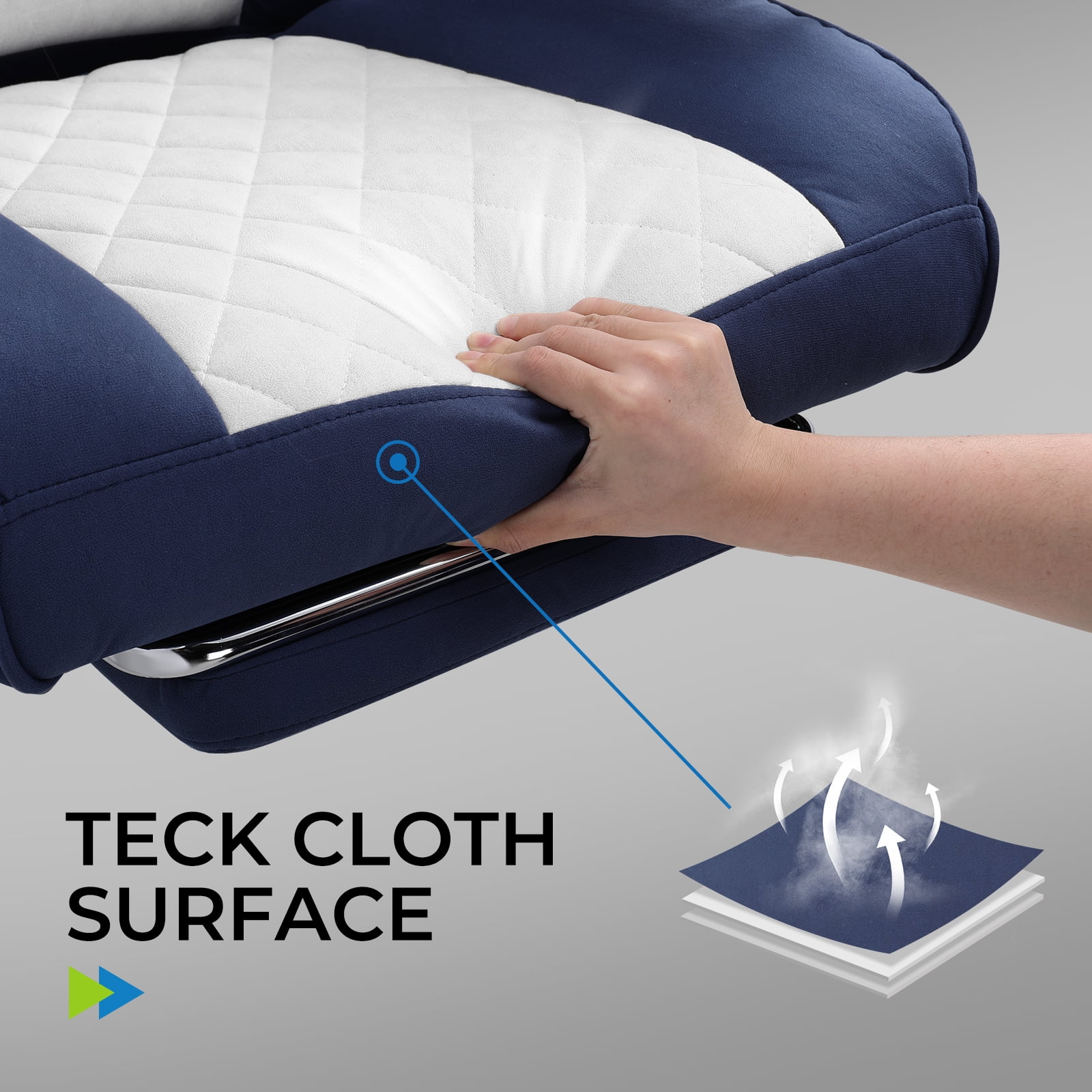 LUCKLIFE Big & Tall Office & Gaming Chair 400LBS Capacity, Wide Ergonomic Seat with Footrest, Adjustable Armrests, Black