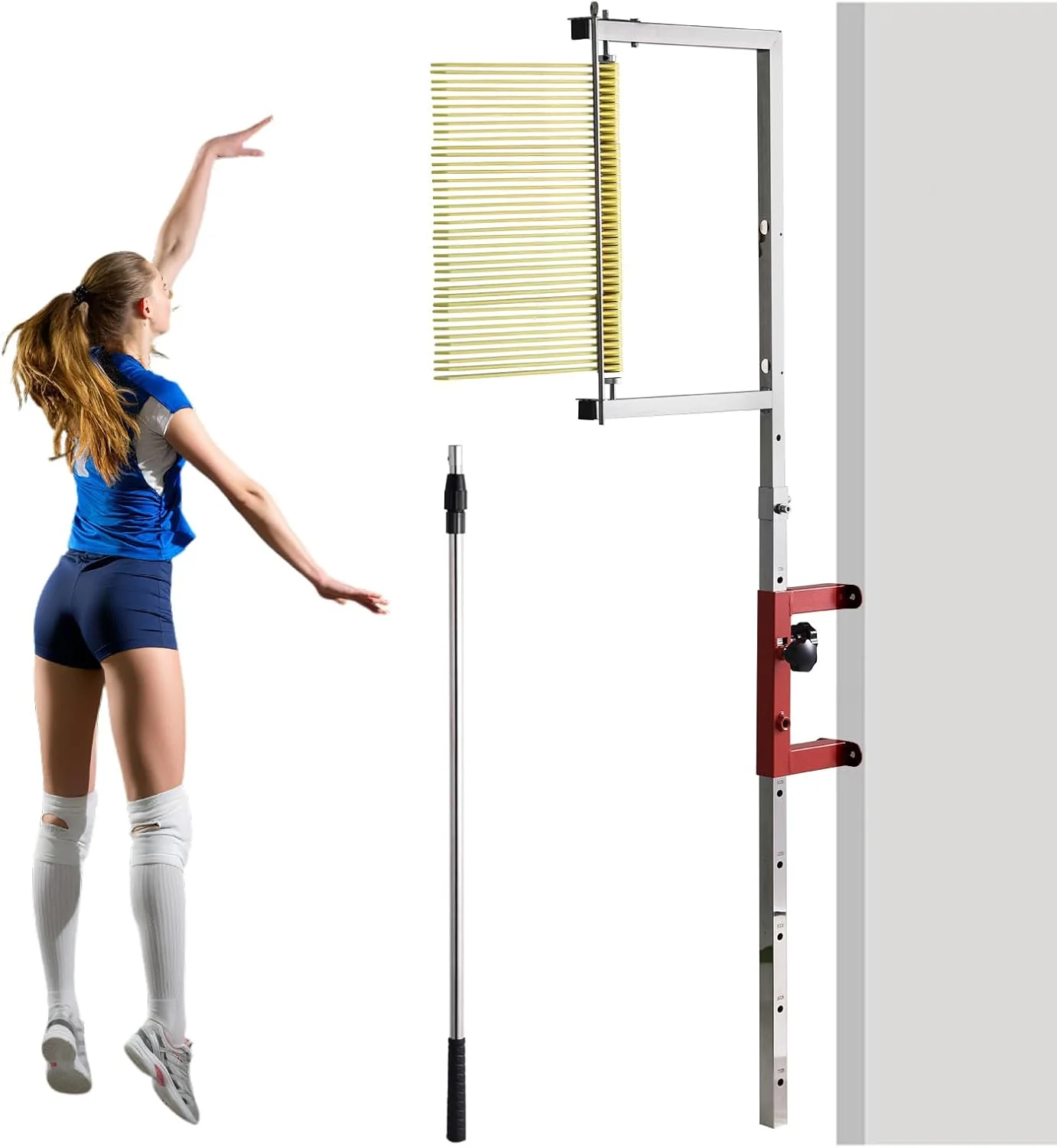 Adjustable Height Vertical Jump Tester, 47.24''-137.8