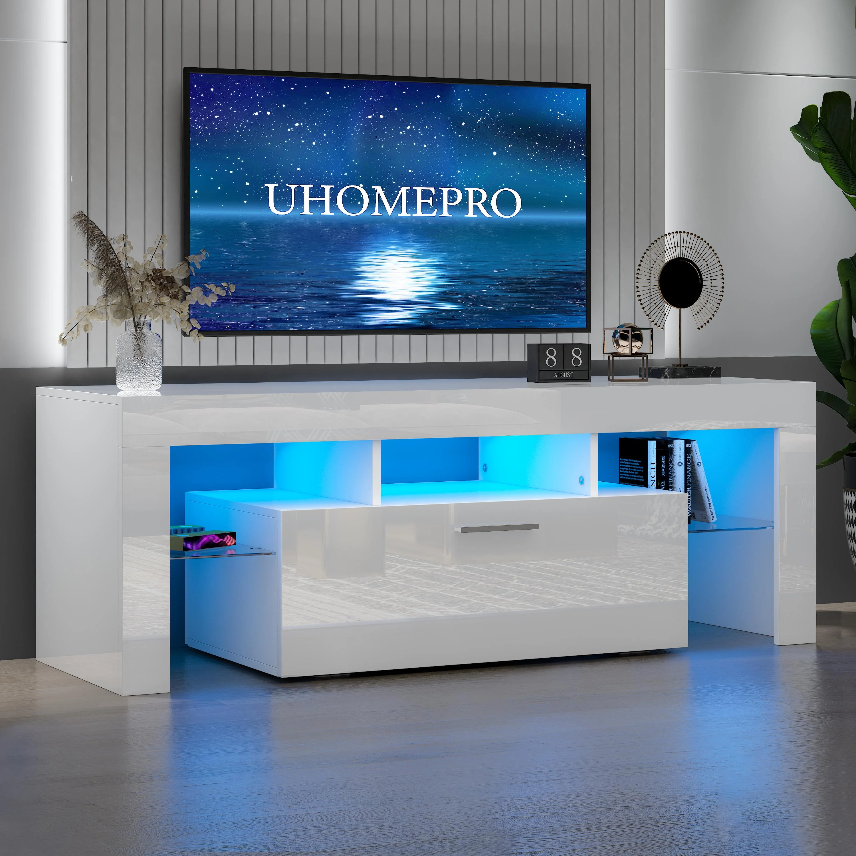 UHOMEPRO TV Stand for TV up to 70