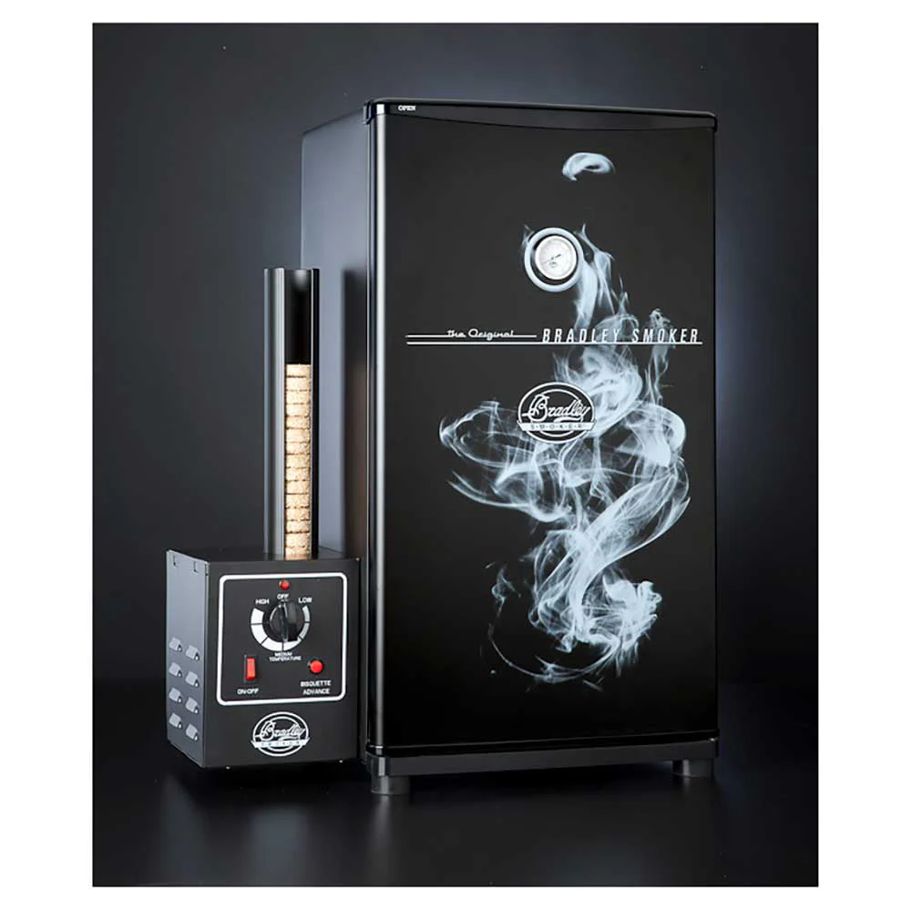 Bradley Original 4 Rack Stainless Smoker Black