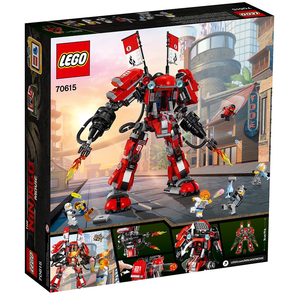 LEGO Ninjago Movie Fire Mech 70615 Building Set (944 Pieces)