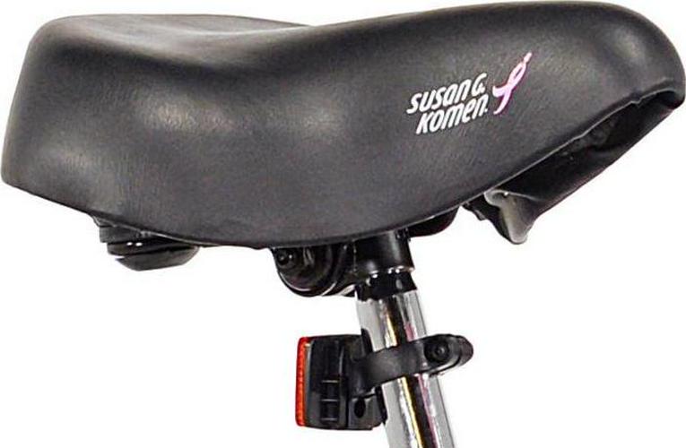 Susan G. Komen 24 In. Multi-Speed Cruiser Girl-s Bike. Pink. White and Black
